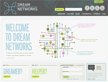 Tablet Screenshot of dreamnetworks.org